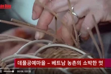 천년 수도 하노이의 숨결...데풀공예마을 '눈길' 