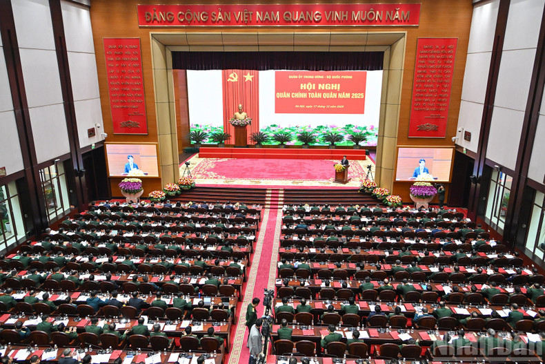 2025년 전국 정치-군사 회의 모습.