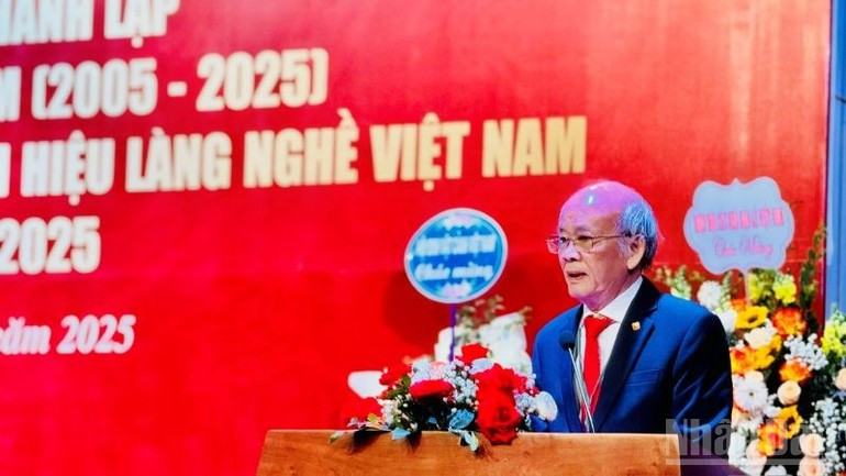 쩐꿕닷 베트남 공예촌협회 회장. (사진: HNV)