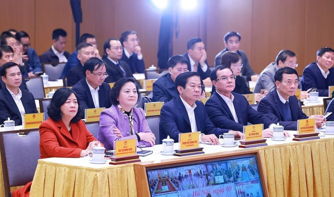 행사에 참석한 대표자들 (사진: VNA)