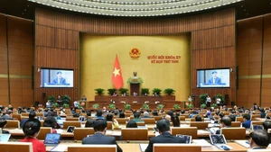 국회 회의 모습.