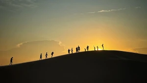 무이네의 일몰. (사진: VNA)