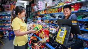 내년 1월 1일부터 가족 기업과 개인 사업자는 실제 매출에 근거해 세금을 납부하는 방식으로 납부하게 된다. (사진: DAT THANH)