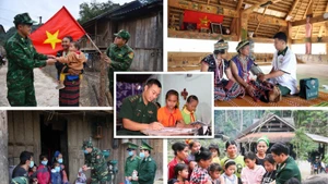 베트남 인민군, 호찌민 주석의 '국민에 대한 책무' 가르침 실천 (사진: VNA)