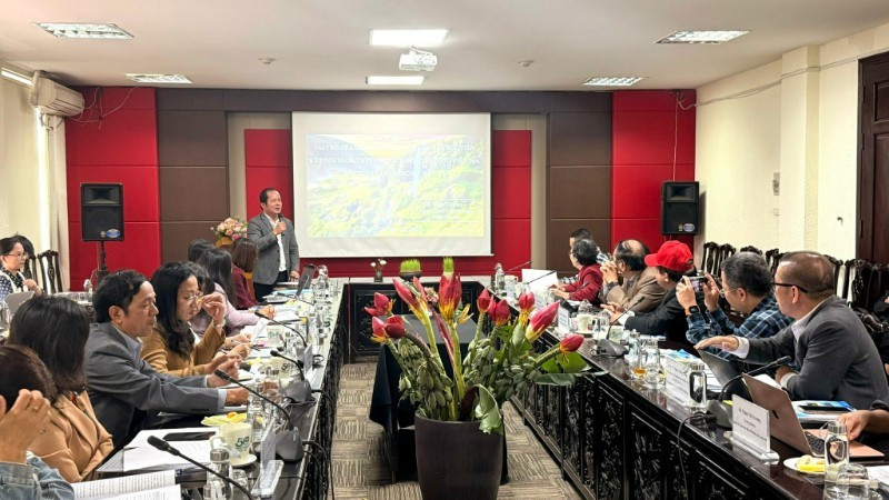 베트남 유네스코 세계지질공원에서 열린 관광 개발 워크숍.(사진: 응옥 빅)