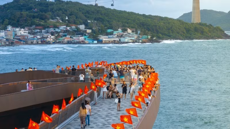 푸꾸옥의 인기 관광지. (사진: NDO)