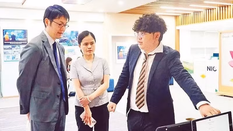 2026년 데모데이에서 선보이는 스타트업의 기술 제품. (사진: 비엣란)