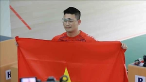 베트남의 사격 선수 하 민 타인(사진: VNA)