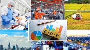 베트남의 2025년 국내총생산(GDP)이 8% 이상 성장했다. (사진: VNA)