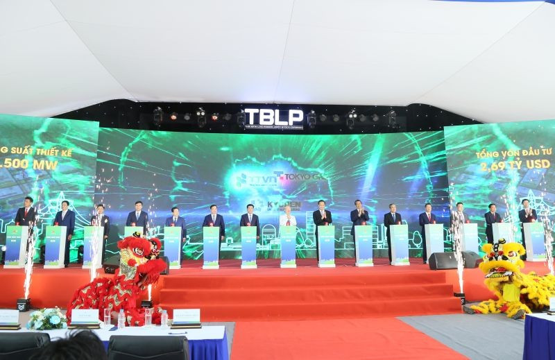 흥옌성의 타이빈 LNG 화력발전소 착공식 