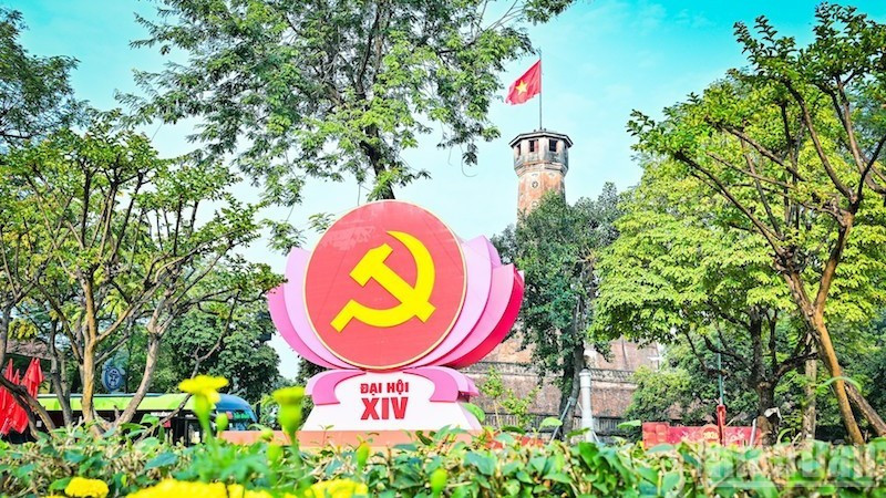 수도 하노이는 새로운 시대에 국가 발전의 견고한 토대이자 강력한 동력을 창출하는 주도적 역할을 계속해서 수행한다는 방침이다. (사진: 바오 롱)