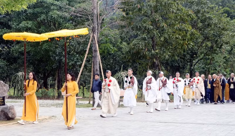 베트남-일본 불교 문화 교류 축제가 11월 15일부터 16일까지 닌빈성 탐쭉 국가관광단지에서 개최된다. (사진: VNA)
