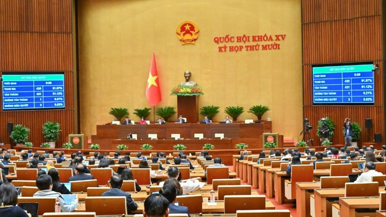 11일 국회 회의. (사진: NDO)