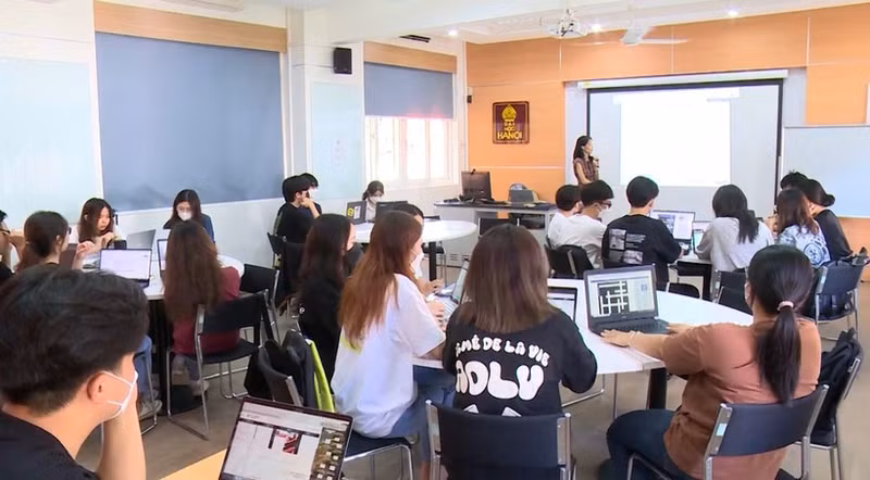 하노이대학교에서 진행 중인 국제 공동교육 프로그램.
