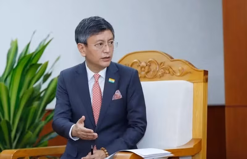체링 W. 셰르파 주베트남 인도대사.(사진: mae.gov.vn)