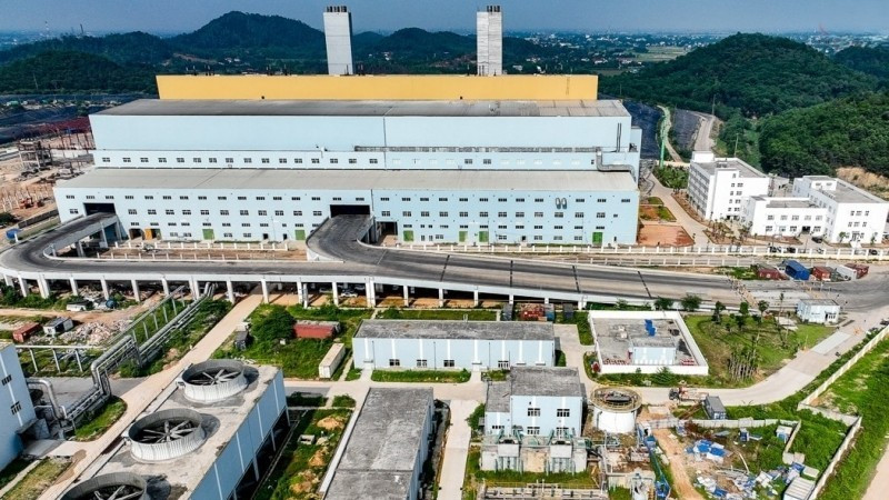 속선폐기물에너지화발전소는 하루 5,000톤의 폐기물을 소각할 수 있는 처리 용량을 갖추고 있다. (사진: H. Son)