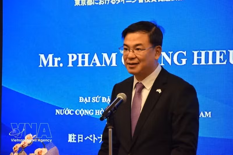 팜꽝히에우(Pham Quang Hieu) 주일 베트남 대사 (사진: VNA)