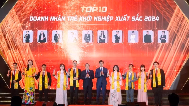 2024년 우수 청년 창업가 TOP 10 시상식.
