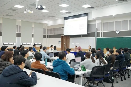 유엔개발계획(UNDP)이 지역 인적 개발 보고서를 발표하는 현장 모습. (사진: NDO)