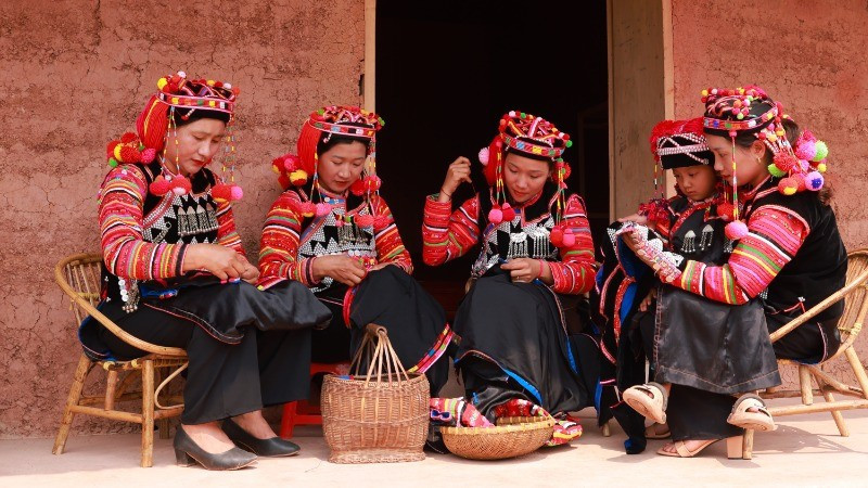 하니족의 전통 의상 제작 기술이 2023년 국가무형문화유산으로 지정됐다.