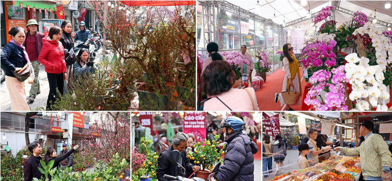 항루억 시장: 하노이 구시가지에서 이어지는 변치 않는 설날 전통 (사진: 베트남 픽토리얼)