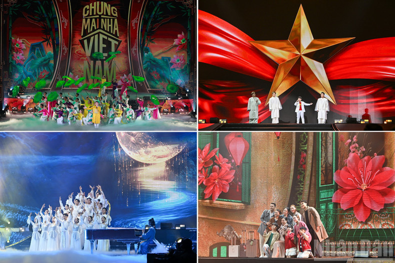 행사에서 펼쳐진 특별하고 의미 있는 예술 공연.