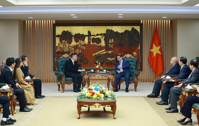 접견 모습 (사진: VNA)