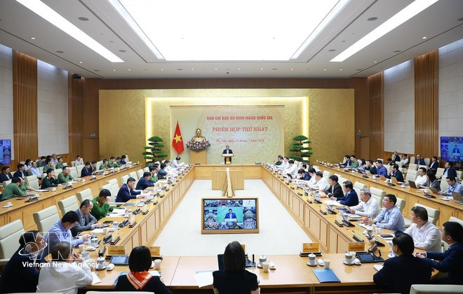 2026년 첫 국가 사이버보안 지도위원회 회의 모습. (사진: VNA)