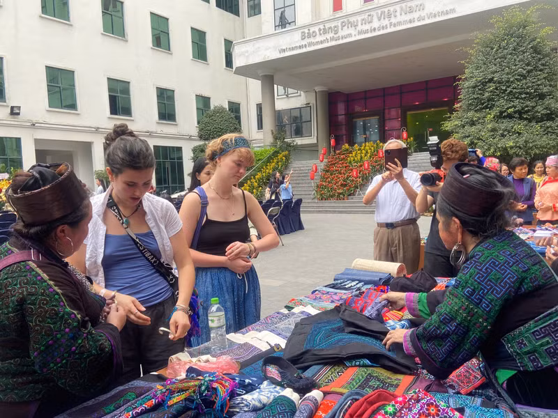 많은 외국인 방문객들을 끌어모으는 이번 행사의 모습.