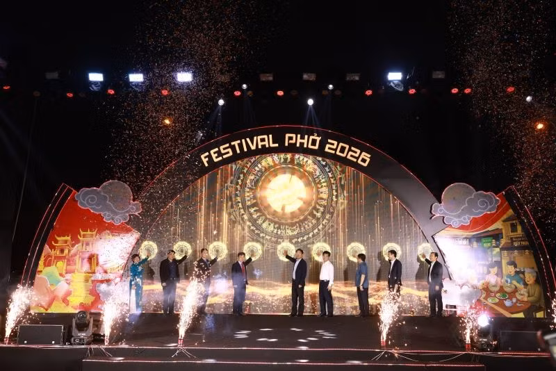 2026년 쌀국수 축제 개막식.