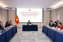 팜 민 찐 베트남 총리가 25일 호찌민시에서 열린 제23차 불법·비보고·비규제(IUU) 어업 근절 국가지도위원회 회의에서 발언하고 있다. (사진: VNA)