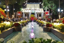 2026년 호찌민시 봄꽃 축제에서 펼쳐진 생동감 넘치고 다채로운 풍경. (사진: 응우옌 롱)