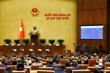 범죄인 인도법안은 작년 11월 26일 국회에서 통과됐다, (사진: VNA)