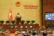 국회가 여러 세법 개정안을 논의하고 있다. (사진: Duy Linh)