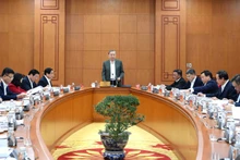 업무 회의 모습 (사진: Dang Khoa)