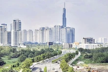 호치민시 전경.