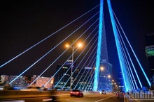 호찌민시의 야경. (사진: 탄닷)