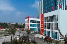 하이퐁의 한 공공 건물. (사진: Duy Linh)