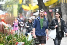 베트남을 찾은 외국인 관광객들.