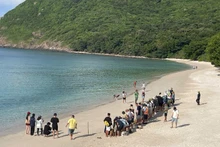 꼰다오는 호찌민시 특별구로 지정되어 해양 생태 관광 개발에 큰 잠재력을 지니고 있다. (사진: 만 하오)