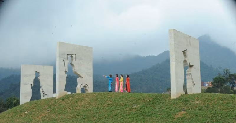 떠이옌뜨 영적 생태 관광지 풍경. (사진: VH)