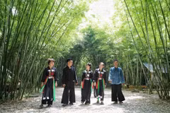 박닌성 번 마을의 생태·커뮤니티 관광 모델. (사진: VH)