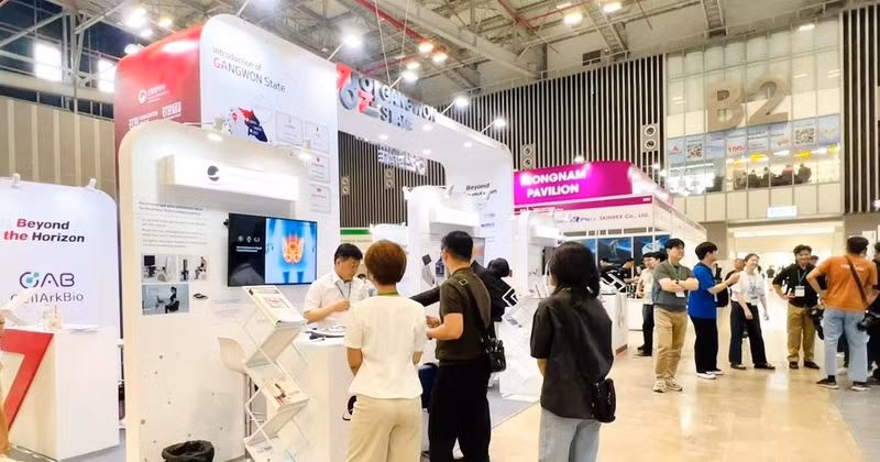 호찌민시에서 열린 2026 베트남 K 의료기기 전시회. (사진: K-Med Expo Viet Nam)