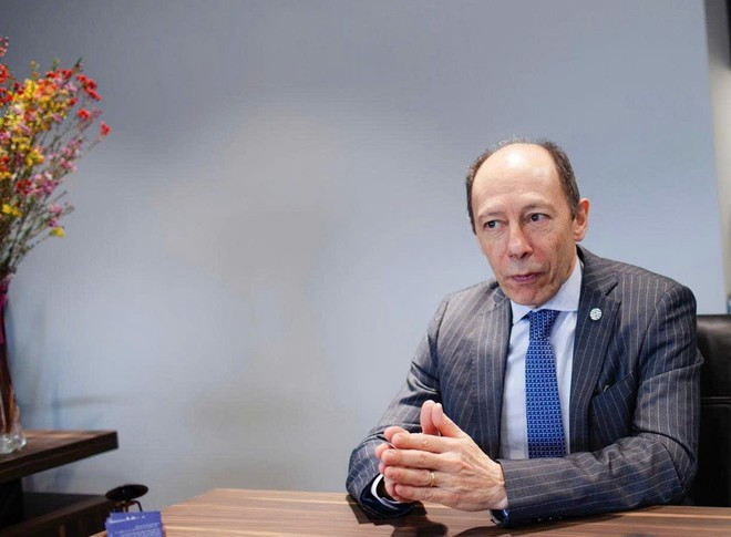 라울 후안 폴락 잠피에트로 주베트남 우루과이 대사 (사진: VNA)