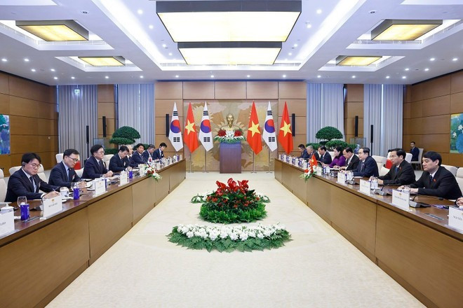 회담 전경. (사진: VNA)