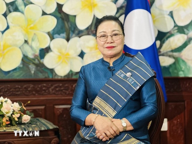 캄파오 언터반 주베트남 라오스 대사.(사진: VNA)