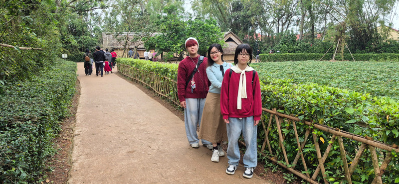 설 연휴 기간 동안 많은 방문객들이 찾고 있는 응에안성의 낌리엔 특별 국가유적지. (사진: Minh Quang)