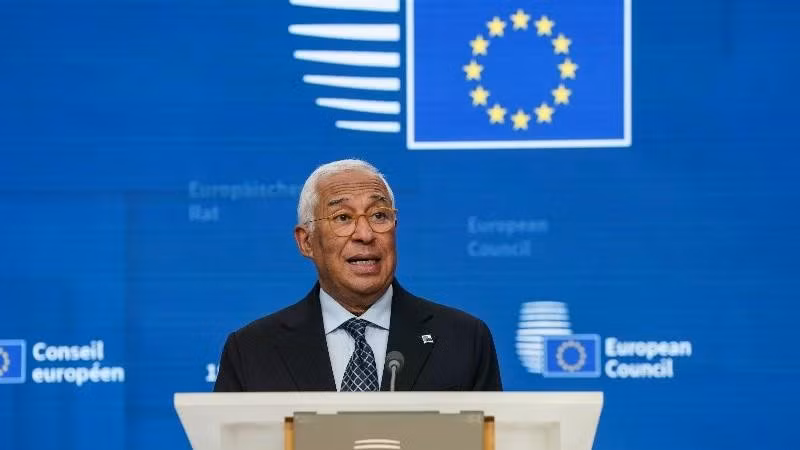 안토니우 코스타 유럽이사회 의장이 베트남을 공식 방문했다