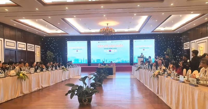 ‘2026 다낭 베트남-한국 만남’ 콘퍼런스에 참석한 한국 기관, 단체, 기업, 전문가 및 파트너 대표들. (사진: 베트남-한국 기업인투자자협회 제공)