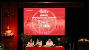 21일 하노이에서 열린 기자회견.